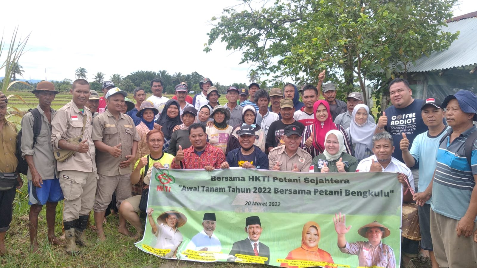 Gerak Cepat Menjaring Aspirasi Petani, DPC HKTI Kota Bengkulu akan Salurkan 3 Unit Sumur Bor