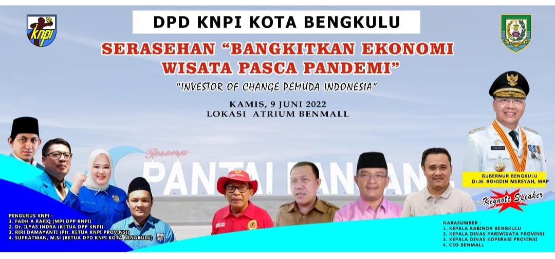 Gandeng Gubernur DPD KNPI Kota Bengkulu Akan Adakan Sarasehan