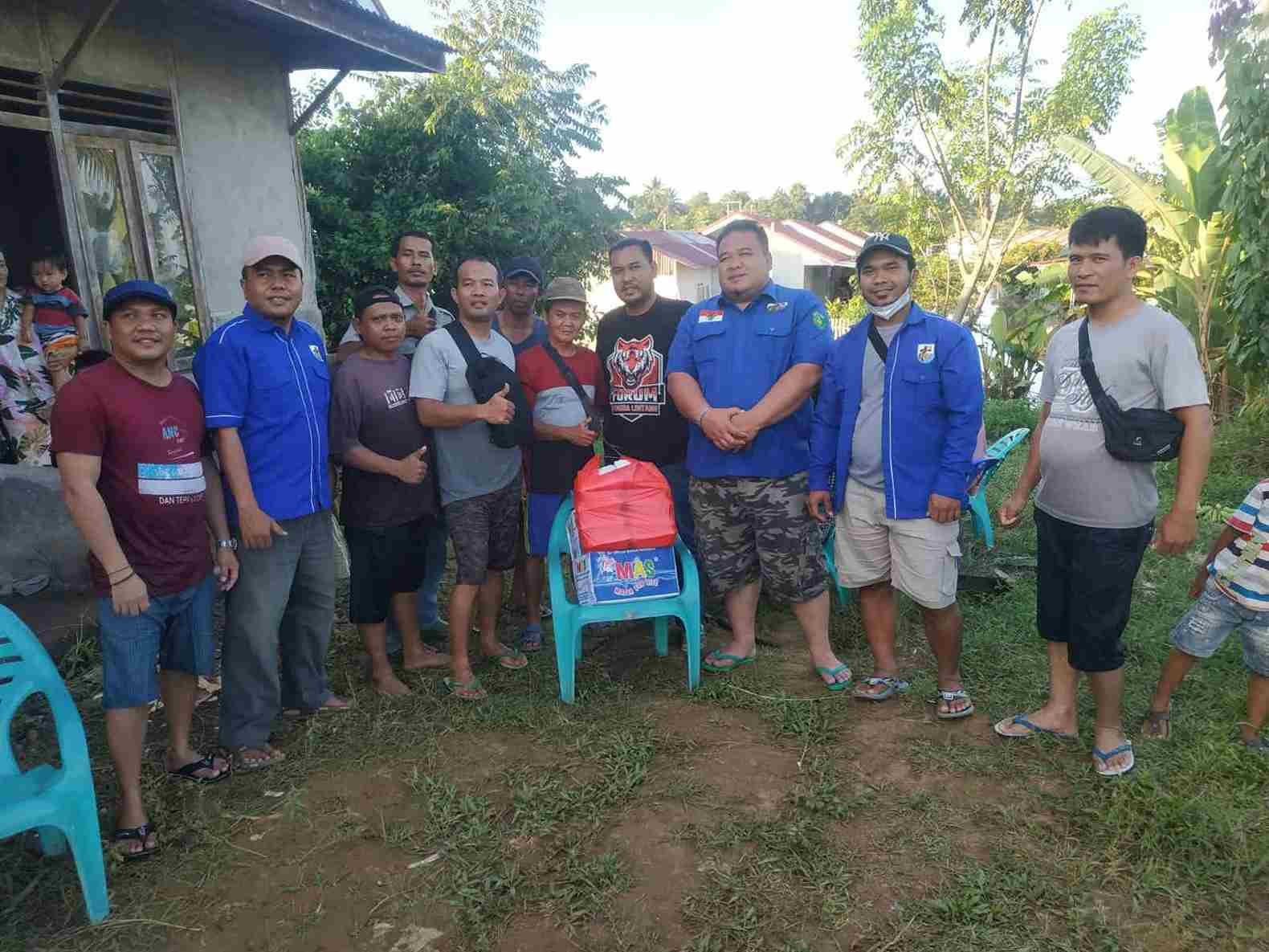 KNPI Kota Bengkulu Salurkan Bantuan Untuk Korban Banjir