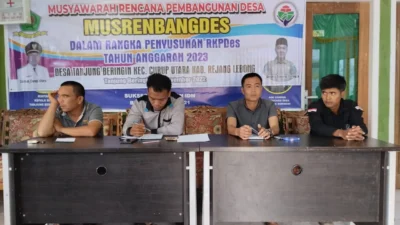 MusrenbangDes dan Penetapan RKPDes Tahun 2023 Desa Tanjung Beringin Kecamatan Curup Utara
