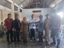 Desa Sumber Urip Salurkan BLT-DD dan Titik Nol Kegiatan Anggaran Tahun 2023