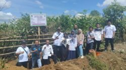 Pra Pelaksanaan Titik Nol Pembangunan SPAL dan Gapura Desa Kayu Manis