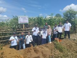 Pra Pelaksanaan Titik Nol Pembangunan SPAL dan Gapura Desa Kayu Manis