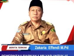 Pemerintah Kabupaten Rejang Lebong Melalui Dinas Pendidikan Dan Kebudayaan Siapkan 1Miliar Beasiswa Untuk 15 Siswa