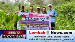 ‎Pemerintah Desa Tanjung Agung Gelar Titik Nol Pembangunan 4 Jembatan Tahun 2026  ‎
