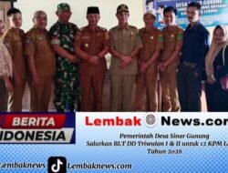 ‎Pemerintah Desa Sinar Gunung Salurkan BLT DD Triwulan I & II untuk 12 KPM Lansia Tahun 2026