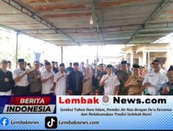 Pemdes Air Nau Sambut Tahun Baru Islam dengan Do’a Bersama Dan Melaksanakan Tradisi Sedekah Bumi
