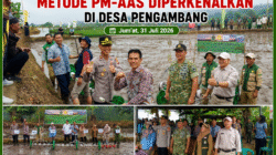 ‎Dukung Swasembada Pangan, Metode PM-AAS Diperkenalkan di Desa Pengambang  ‎