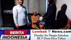 Pemdes Air Dingin Salurkan BLT Dana Desa Tahun Anggaran 2026 kepada 6 KPM