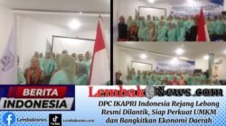 ‎DPC IKAPRI Indonesia Rejang Lebong Resmi Dilantik, Siap Perkuat UMKM dan Bangkitkan Ekonomi Daerah  ‎