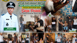 Pemerintah Desa Pelalo Salurkan Bantuan Dana Desa Kepada 11 KPM Masyarakat Rentan Dan Terdampak Musibah
