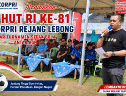 Meriahkan HUT RI Ke-81, KORPRI Rejang Lebong Gelar Turnamen Sepak Bola Antar ASN