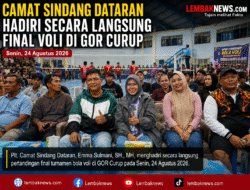 Camat Sindang Dataran Hadiri Langsung Final Volleyball Bupati II Rejang Lebong 2026, PGA Air Rusa Raih Gelar Juara