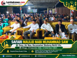Safari Maulid Nabi Muhammad SAW Di Desa Air Nau Berlangsung Khidmat