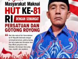 Pemerintah Desa Kayu Manis Ajak Masyarakat Maknai HUT Ke-81 RI Dengan Semangat Persatuan Dan Gotong Royong