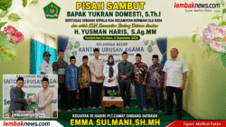Pisah Sambut Kepala Kua Sindang Dataran, H. Yusman Haris Resmi Menjabat,Di Hadiri Oleh Plt Camat Sindang Dataran Langsung  Emma Sulmani.SH.MH‎