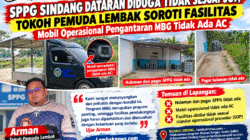 SPPG Sindang Dataran Diduga Tidak Sesuai SOP, Tokoh Pemuda Lembak Soroti Fasilitas Yang Di Gunakan