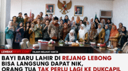 Bayi Baru Lahir Di Rejang Lebong Bisa Langsung Dapat NIK, Orang Tua Tak Perlu Lagi Ke Dukcapil