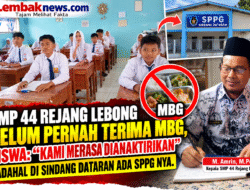 SMP 44 Rejang Lebong Belum Pernah Terima MBG, Siswa: “Kami Merasa Dianaktirikan” Padahal Di Sindang Dataran Ada SPPG Nya???