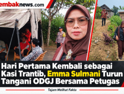 Hari Pertama Kembali Sebagai Kasi Trantib, Emma Sulmani Turun Tangani ODGJ Bersama Petugas