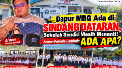 “Dapur MBG Ada Di Sindang Dataran, Sekolah Sendiri Masih Menanti! Arman Pemuda Lembak: Ada Apa?”