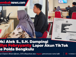 Kuasa Hukum Oki Alek S.H. Dampingi Ellys Febryyanty Lapor Akun TikTok Clayton Alvaro (@varo_338) Ke Polda Bengkulu
